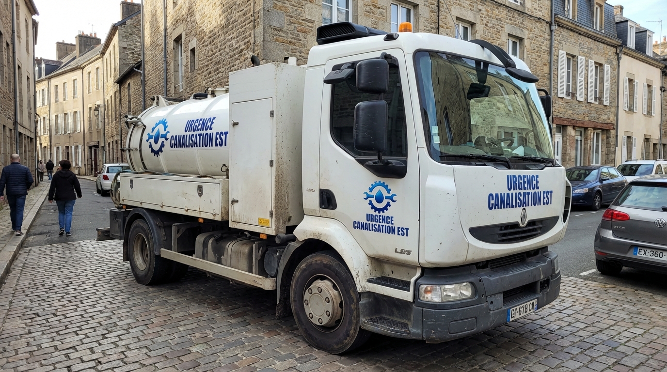 Camion Urgence Canalisation Est